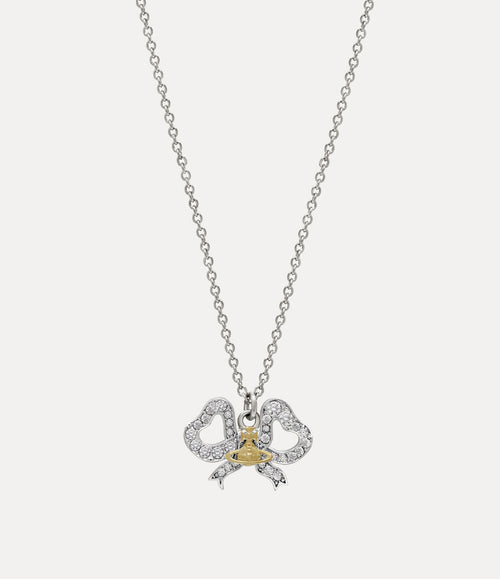 VIVIENNE WESTWOOD Rigoberta Pendant Necklace | 西太后 頸鏈 (銀色)
