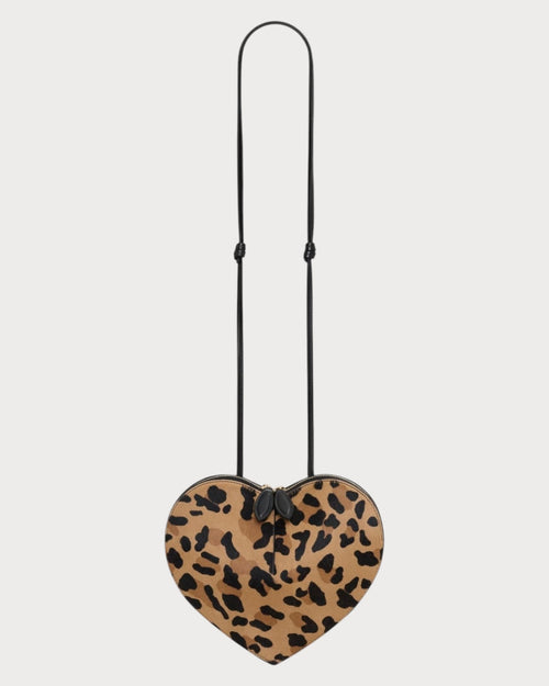 ALAIA Le Coeur Bag In Leopard Haircalf(Leopard) - LONDONKELLY 英国名牌代购