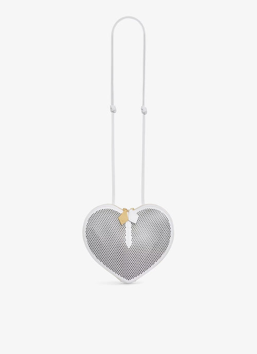 ALAIA Le Coeur Bag In Perforated Leather | 心型手袋 (白色) - LondonKelly 英國名牌代購