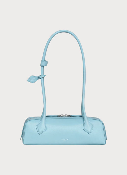 ALAIA Le Teckel Bag In Goatskin Leather(Small/Light Blue) - LONDONKELLY 英国名牌代购