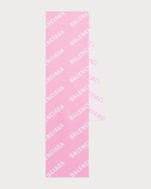 BALENCIAGA Allover Logo Macro Scarf(3 Colors) - LONDONKELLY 英國名牌代購