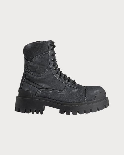 BALENCIAGA (M) Combat Strike Boot(Black) - LONDONKELLY 英國名牌代購