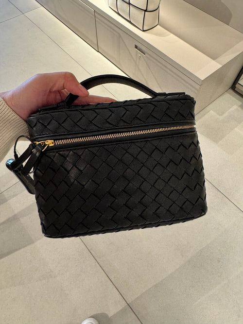 BOTTEGA VENETA BV Small Soft Vanity Bag(Black) - LONDONKELLY 英國名牌代購
