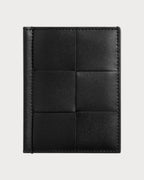 BOTTEGA VENETA Men's Cassette Slim Flap Card Case | 葆蝶家 男仕卡套銀包 (黑色) - LONDONKELLY 英國名牌代購