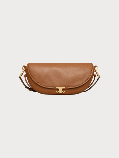 CELINE Halfmoon Soft Triomphe Supple Shiny Lambskin(Little/4 Colors) - LONDONKELLY 英國名牌代購