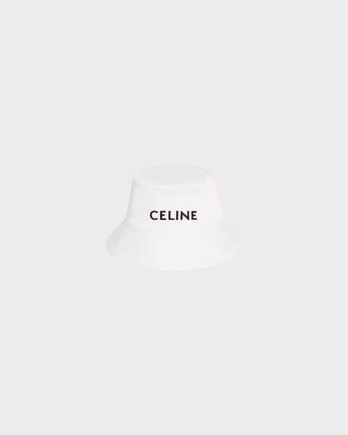 CELINE (M) Embroidered Bucket Hat Cotton(4 Colors) - LONDONKELLY 英國名牌代購