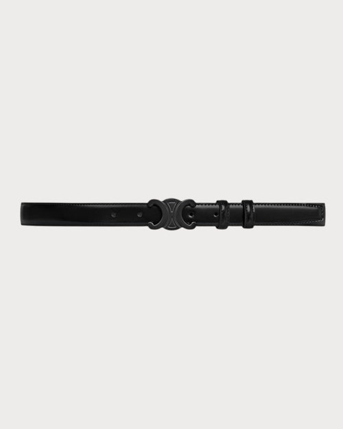 CELINE Medium Triomphe Belt So Black | 賽琳 皮帶 (全黑色) - LONDONKELLY 英國名牌代購