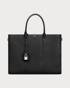 CELINE Men's Medium Cabas Malaquais In Supple Calfskin (Black) | 賽琳 男仕MALAQUAIS中號柔軟牛皮革手提袋 (黑色) - LONDONKELLY 英國名牌代購
