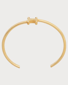 CELINE Triomphe Asymmetric Cuff Brass(2 Colors) - LONDONKELLY 英國名牌代購