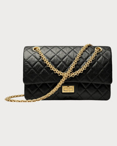 Chanel A37586 Classic 2.55 Handbag Aged Calfskin(Medium/2 Colors) - LONDONKELLY 英國名牌代購