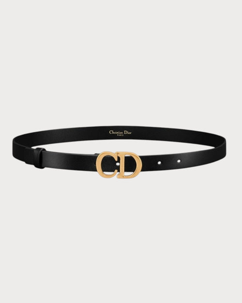 CHRISTIAN DIOR 20MM Saddle Belt | 迪奧 皮帶 (黑色) - LondonKelly 英國名牌代購