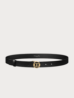CHRISTIAN DIOR 30 Montaigne Circled Belt(25MM/Black) - LONDONKELLY 英國名牌代購