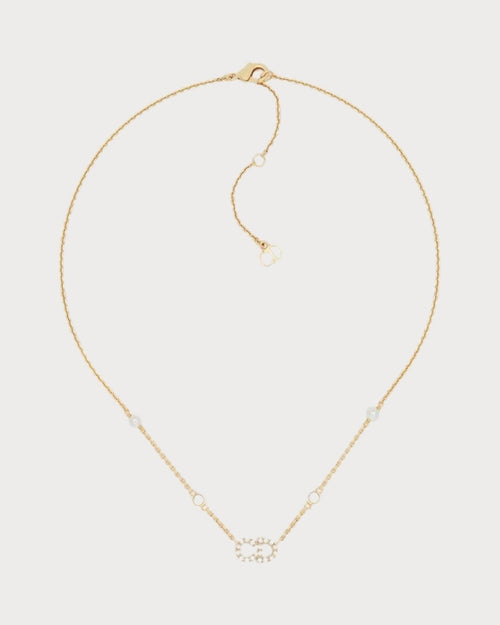 CHRISTIAN DIOR Clair D Lune Necklace | 迪奧 頸鏈 (金色) - LONDONKELLY 英國名牌代購