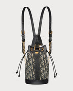 CHRISTIAN DIOR Dior Backpack Oblique Jacquard(Small/Blue) - LONDONKELLY 英国名牌代购