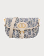 CHRISTIAN DIOR Dior Bobby East - West Bag Oblique Jacquard(Blue) - LONDONKELLY 英国名牌代购