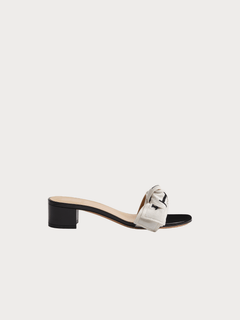 CHRISTIAN DIOR J'Adior Heeled Slide Embroidered Cotton(2 Colors) - LONDONKELLY 英國名牌代購