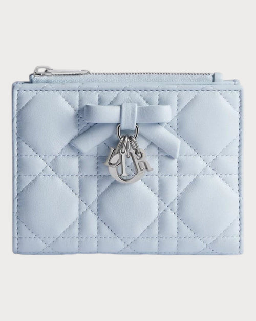 CHRISTIAN DIOR Lady Dior Dahlia Wallet | 迪奧 蝴蝶結銀包 (多色) - LONDONKELLY 英國名牌代購