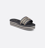 CHRISTIAN DIOR Women's Dway Platform Slide ｜迪奧 涼鞋 (藍色) - LondonKelly 英國名牌代購