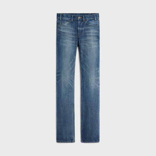 CELINE Francoise Jeans in Dark Union Wash Denim | 賽琳 Francoise 牛仔褲（深色聯合水洗牛仔布）