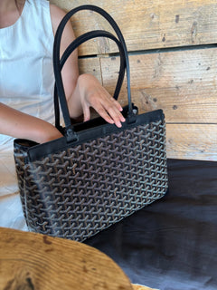 GOYARD Bellechasse Biaude Bag Goyardine Canvas & Calfskin(PM/Many) - LONDONKELLY 英國名牌代購