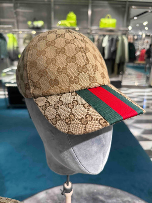 GUCCI Men’s Original GG Canvas Baseball Cap(Beige) - LONDONKELLY 英國名牌代購