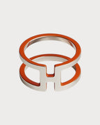 HERMES H en Rond Scarf 90 Ring | 爱马仕 丝巾扣 (Silver)