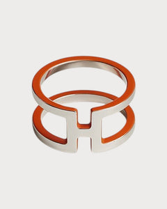 HERMES H en Rond Scarf 90 Ring | 爱马仕 丝巾扣 (Silver)