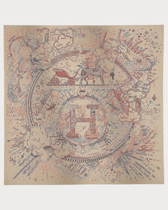 HERMES Please Hold The Line Scarf 90 | 愛馬仕 絲巾 (多色) - LONDONKELLY 英國名牌代購