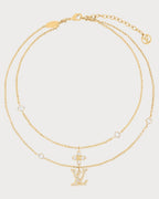 LOUIS VUITTON M01845 Lady LV Necklace | 路易威登 頸鏈 (金色) - LONDONKELLY 英國名牌代購