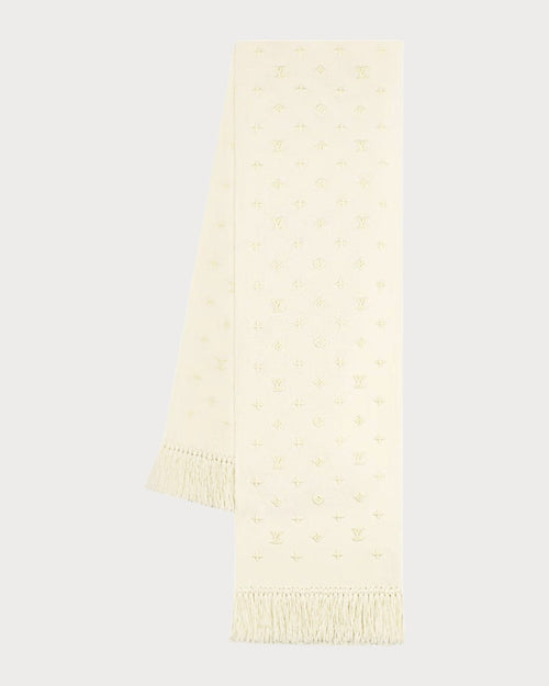 LOUIS VUITTON M97264 LV Monogram 3D Scarf | 路易威登 頸巾 (米色) - LONDONKELLY 英國名牌代購