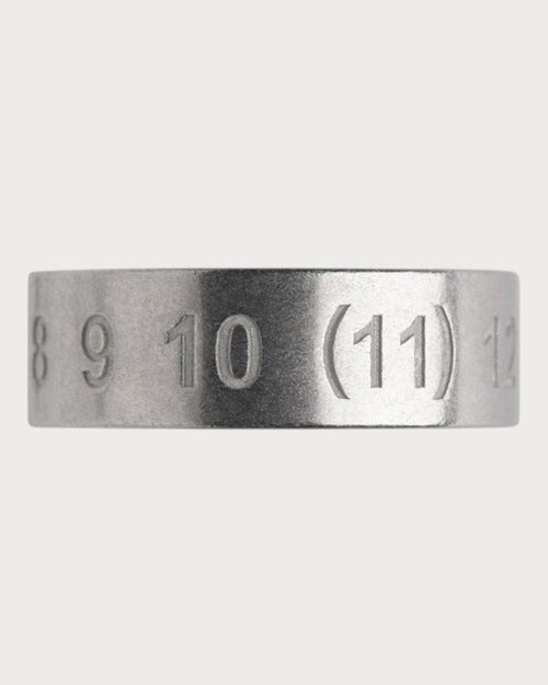 MAISON MARGIELA MM Numerical Ring 6.5 MM | 數字戒指 (銀色) - LONDONKELLY 英國名牌代購