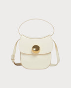 MARNI Cream Leather Butterfly Handbag(Small/White) - LONDONKELLY 英国名牌代购