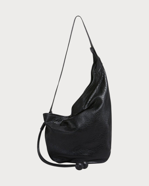 MARNI Small Black Nappa Hobo bag | 瑪尼 腋下袋 (黑色) - LONDONKELLY 英國名牌代購