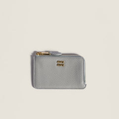 MIU MIU Leather Pouch Card Holder | 繆繆 卡套 (多色) - LondonKelly 英國名牌代購
