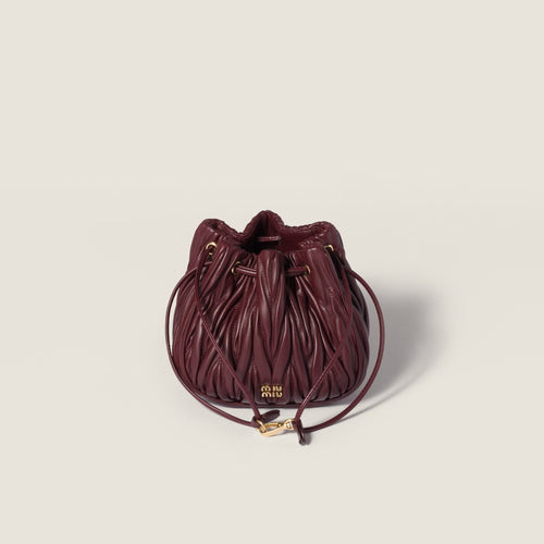 MIU MIU Matelasse Nappa Leather Pouch | 繆繆 手袋 (多色) - LondonKelly 英國名牌代購