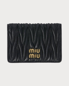 MIU MIU Nappa Leather Card Holder | 繆繆 卡套銀包 (多色) - LONDONKELLY 英國名牌代購