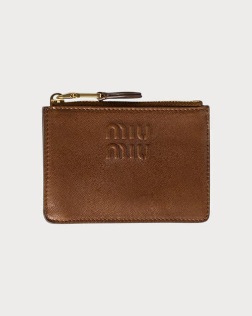 MIU MIU Nappa Leather Card Holder | 缪缪 卡套 (多色) - LONDONKELLY 英国名牌代购