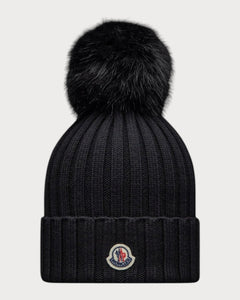 MONCLER Beanie with Pom Pom | 盟可睐 冷帽 (多色) - LondonKelly 英國名牌代購