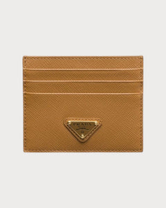 PRADA 1MC025 Saffiano Leather Triangle Logo Card Holder | 普拉達 卡套 (多色) - LONDONKELLY 英國名牌代購