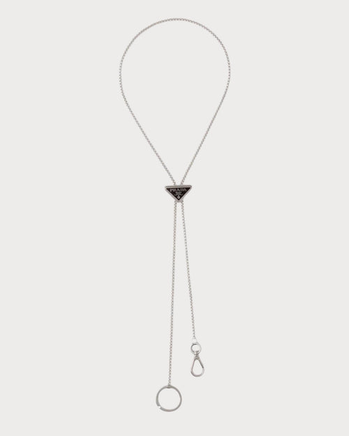 PRADA 1PS052 Metal Keychain Necklace | 普拉达 颈链 (多色) - LONDONKELLY 英国名牌代购