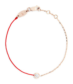 REDLINE Rose Gold and Diamond So Pure Bracelet | 紅繩 手鏈 (0.2CT/多色) - LondonKelly 英國名牌代購
