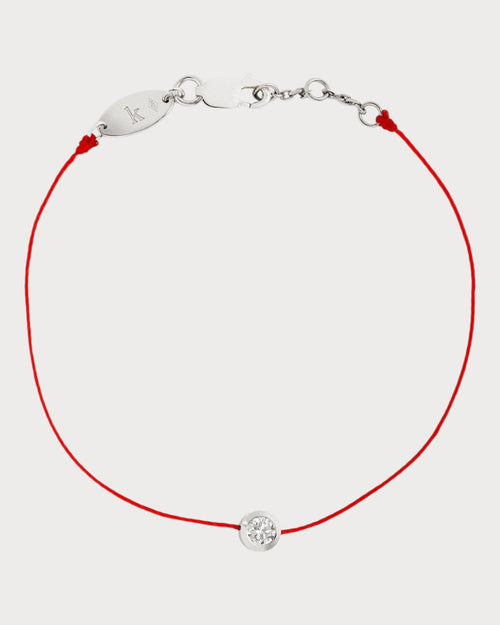 REDLINE Yellow Gold So Pure Bracelet | 紅繩 手鏈 (0.2CT/多色) - LONDONKELLY 英國名牌代購