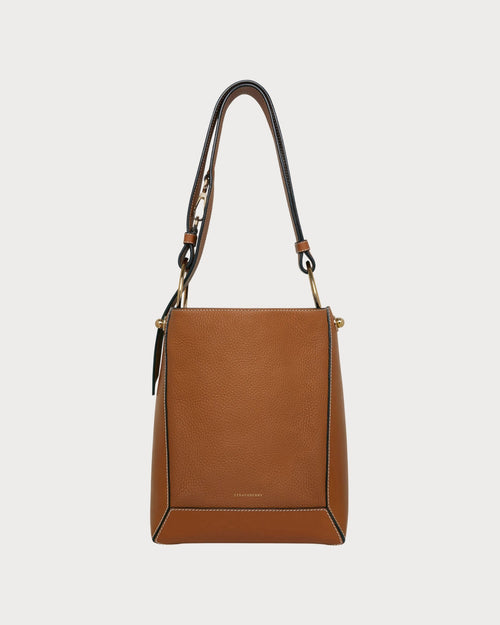 STRATHBERRY Lana Midi Bucket Bag | 手袋 (啡色) - LONDONKELLY 英國名牌代購