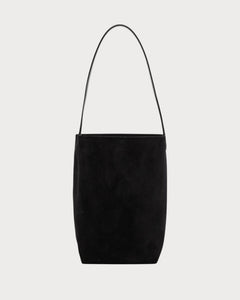 THE ROW Park Medium Suede Tote | 手袋 (黑色) - LONDONKELLY 英国名牌代购