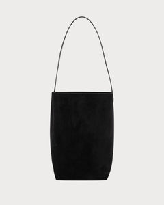 THE ROW Park Medium Suede Tote | 手袋 (黑色) - LONDONKELLY 英国名牌代购