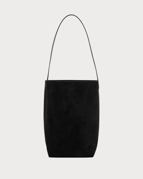 THE ROW Park Medium Suede Tote | 手袋 (黑色) - LONDONKELLY 英国名牌代购