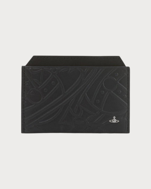 VIVIENNE WESTWOOD Flat Card Holder | 西太后 卡套 (黑色) - LONDONKELLY 英國名牌代購