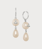 VIVIENNE WESTWOOD Martha Faux Pearl - Embellished Drop Earrings | 西太后 珍珠耳環 (銀色) - LONDONKELLY 英國名牌代購