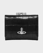 VIVIENNE WESTWOOD Small Frame Wallet | 西太后 銀包 (黑色) - LONDONKELLY 英國名牌代購