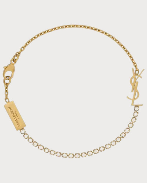 YSL SAINT LAURENT Cassandre Charm Bracelet | 聖羅蘭 手鏈 (多色) - LONDONKELLY 英國名牌代購